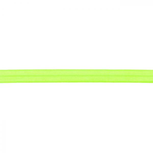 Elastisches Schrägband Polyamid Breite 15 mm - Neongrün